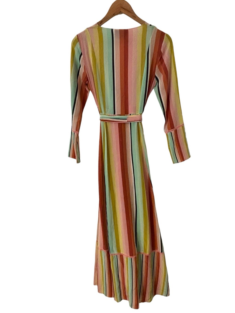 We Are Leone Contrast Maxi Cardigan - Picture 3 of 7
